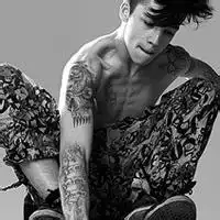 社会小伙图片大全黑白微信头像图片大全