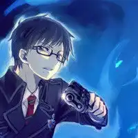 求一张动态动漫的萌头像要男的穿西装萌一点