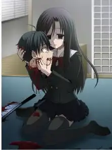 求一张动漫情侣大图,男生搂着女生的,或者是男生躺在女生怀里的,比较幸福暖暖的感觉的