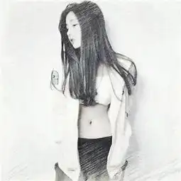 qq素描头像女生唯美伤感非主流唯美好看的女生素描头像图片浏览