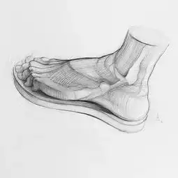 素描or彩铅严谨而精致,血管都根根分明