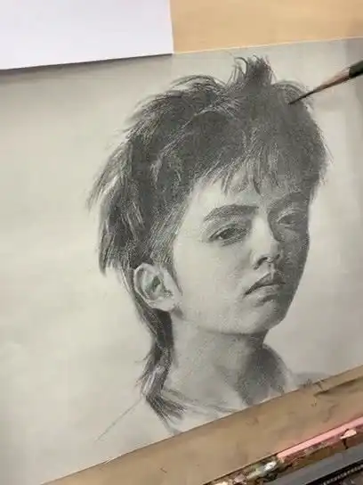 美术考试要求自画像,美术生交满分答卷,看到本人,老师0分