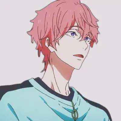 白色背景动漫人物角色治愈暖系男生头像我要个性网