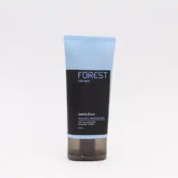 innisfree悦诗风吟森林男士蓝色抗皱保湿剃须洗面奶两用150ml