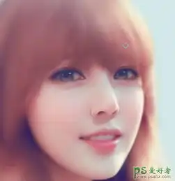 ps仿手绘教程结合spi把杂乱头发的女生照片制作成唯美仿手绘8