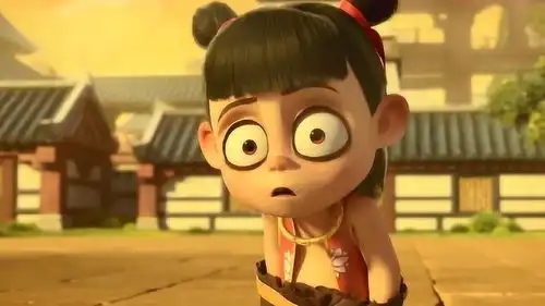 哪吒双手插兜的样子太酷了,只是裤子太奇葩看不出手在哪,编剧真是可以了