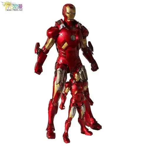 ht1比6可动人偶电影系列mms185复仇者联盟钢铁侠mk7