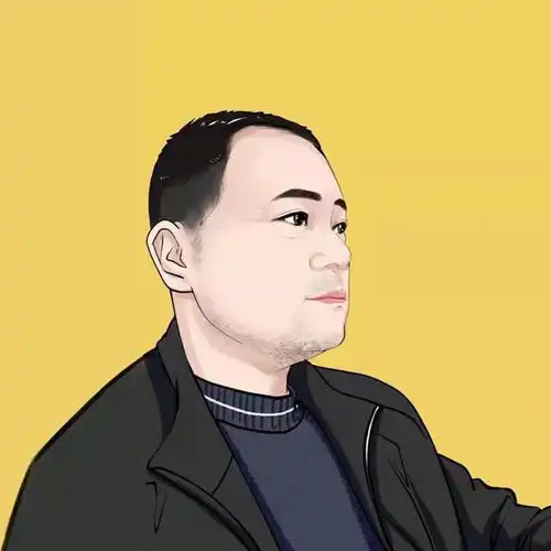 换个新头像吧,适合中年大叔的简约风漫画脸微信头像,神秘又艺术