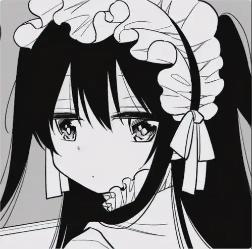 微丧女头,心情不好就换头像吧