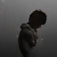 孤独落寞的男生头像也许我们生来孤独