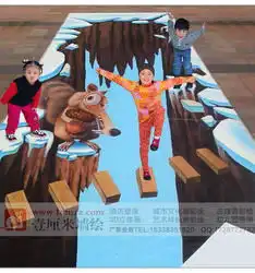 3d画展夜光3d立体画夜光4d立体画写真生活照片最新照片moko美空