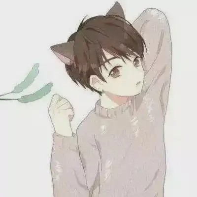 动漫头像林中有鹿,鹿有孤独