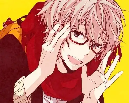 动漫插画二次元男生头像