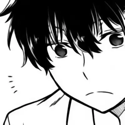 动漫头像男生黑白帅气头像,曾经我还傻傻的以为你会喜欢我