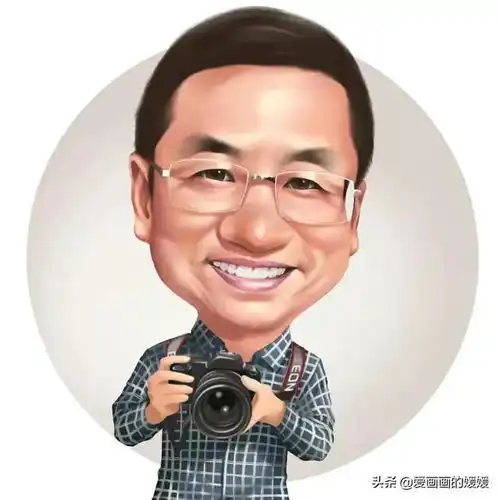 换一换你的微信头像吧,手绘的卡通大头漫画头像,大叔最爱系列