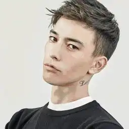 岛国潮男的发型,给你换风格的灵感