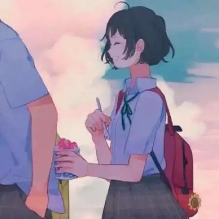 动漫头像大全情侣孤独久了有个人陪了