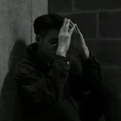 男生头像真人侧脸图片我们的感情不隔夜