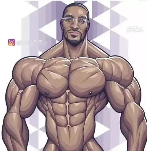 这组肌肉漫画图太酷了