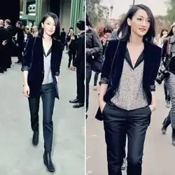 李冰冰男装造型登封面女生帅起来没男生啥事了