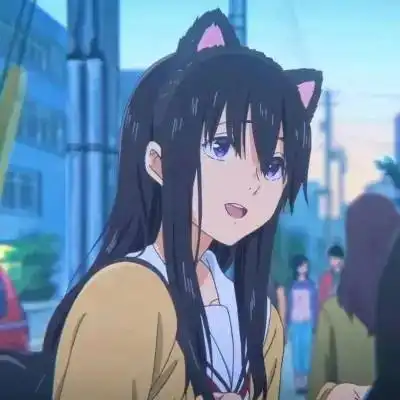 怦然心动的男女生动漫头像