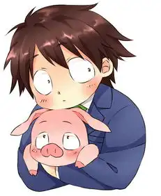 谁知道这个小胖子是什么动漫里的吗