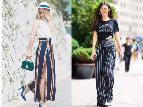 你穿阔腿裤显高了吗别浪费了大长腿,5组搭配才是正确的显高