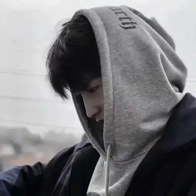 干净帅气男头阳光