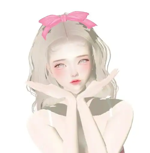 imvu芭比风格女娃头像赏图