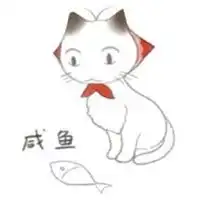 咸鱼头像高清图片搞笑可爱的二次元咸鱼头像