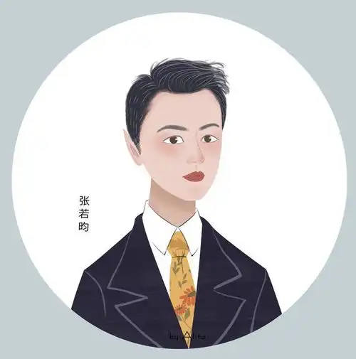 超美的甜萌风头像原创插画