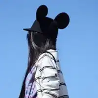 背影女神头像小清新戴帽子微信头像图片大全