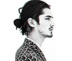manbun原来男人扎丸子头,比女人还时髦
