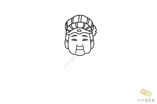 贾母简笔画图片教程