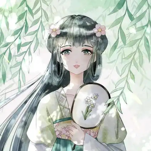 仙气古风女生头像万事都要全力以赴包括开心