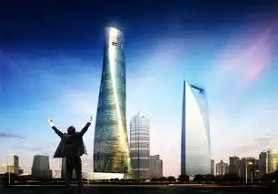 求大神p图把这个男子的背影和上海中心大厦结合起来,谢谢