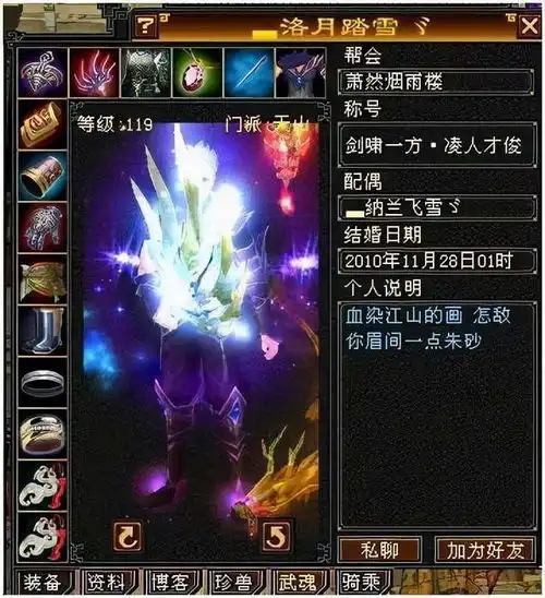 天龙网游八卦无冕之王洛月踏雪,曾经多少人心中的男神