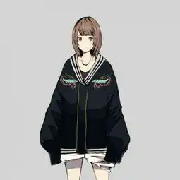 闺蜜头像,团头,卡通手绘