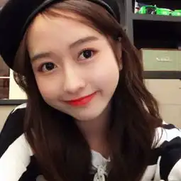 可爱搞怪女生戴帽子戴头饰头像萌萌的戴头饰女生头像