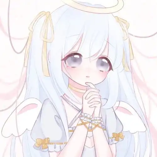 蓝色紫色系仙气动漫女生头像你要知道你永远是我的例外和最爱