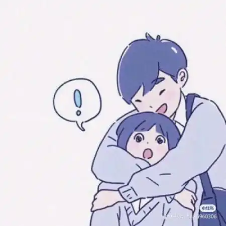 情侣头像卡通呆萌一对,我本人是超级的喜欢的