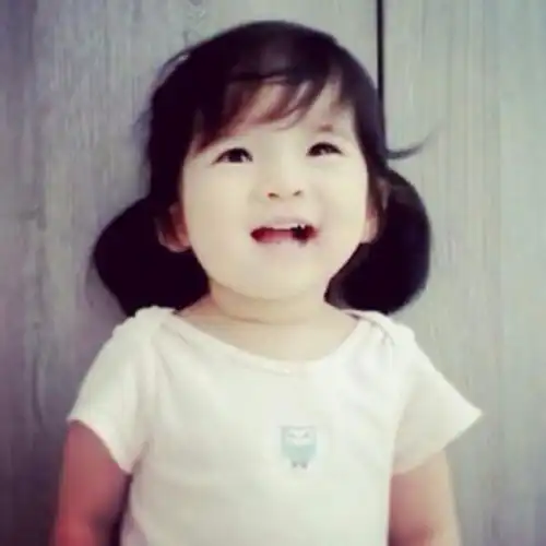 韩国萌娃情侣头像一人一张