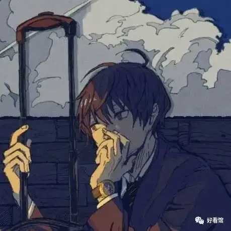 男生头像冷酷帅气侧脸男生动漫头像男生用的超级酷的微信头像