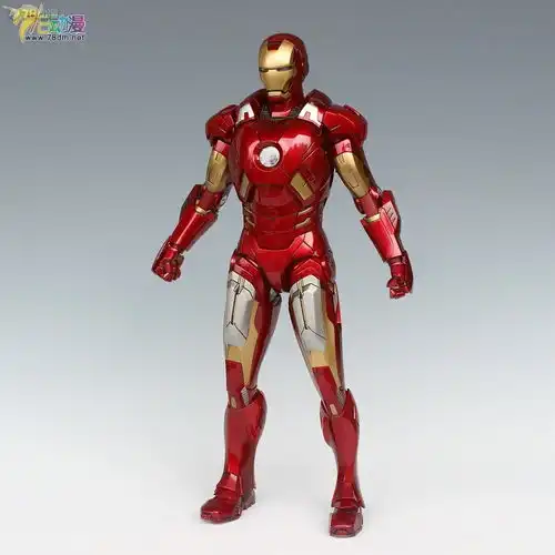 ht1比6可动人偶电影系列mms185复仇者联盟钢铁侠mk7