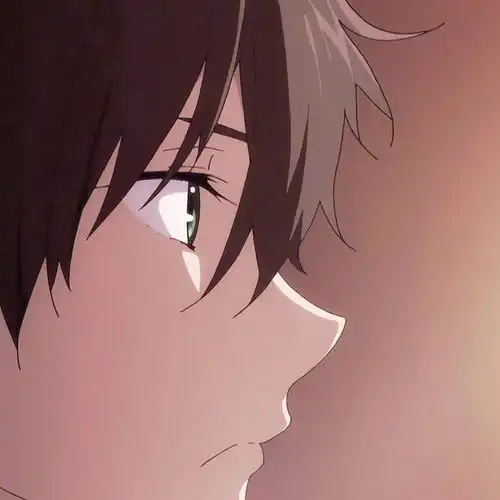 情头也许你望着月亮时,我正在想你