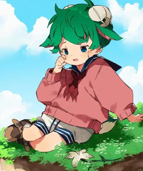 二次元小正太,thebrushking画师的插画作品