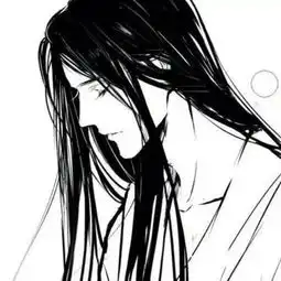 超帅的江湖水墨风男头