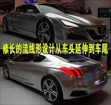 标致两款全新概念车上海车展亚洲首发多图