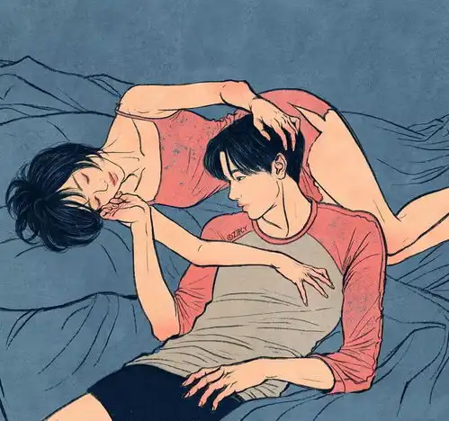 所谓爱情,也许这就是这副模样吧相拥轻抚耳畔低语