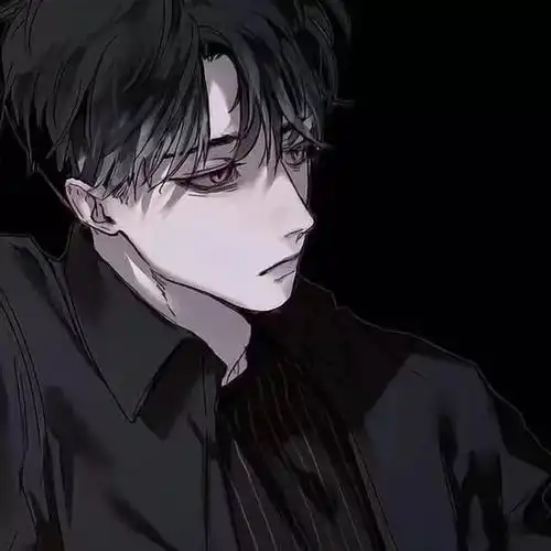 黑白动漫男头幸好思念无声可惜思念无声